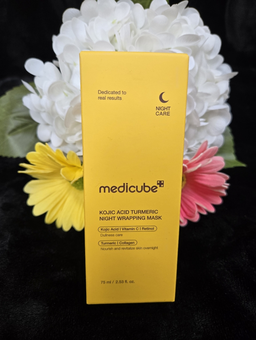 medicube Kojic Acid Turmeric Night Wrapping Mask - Yellow